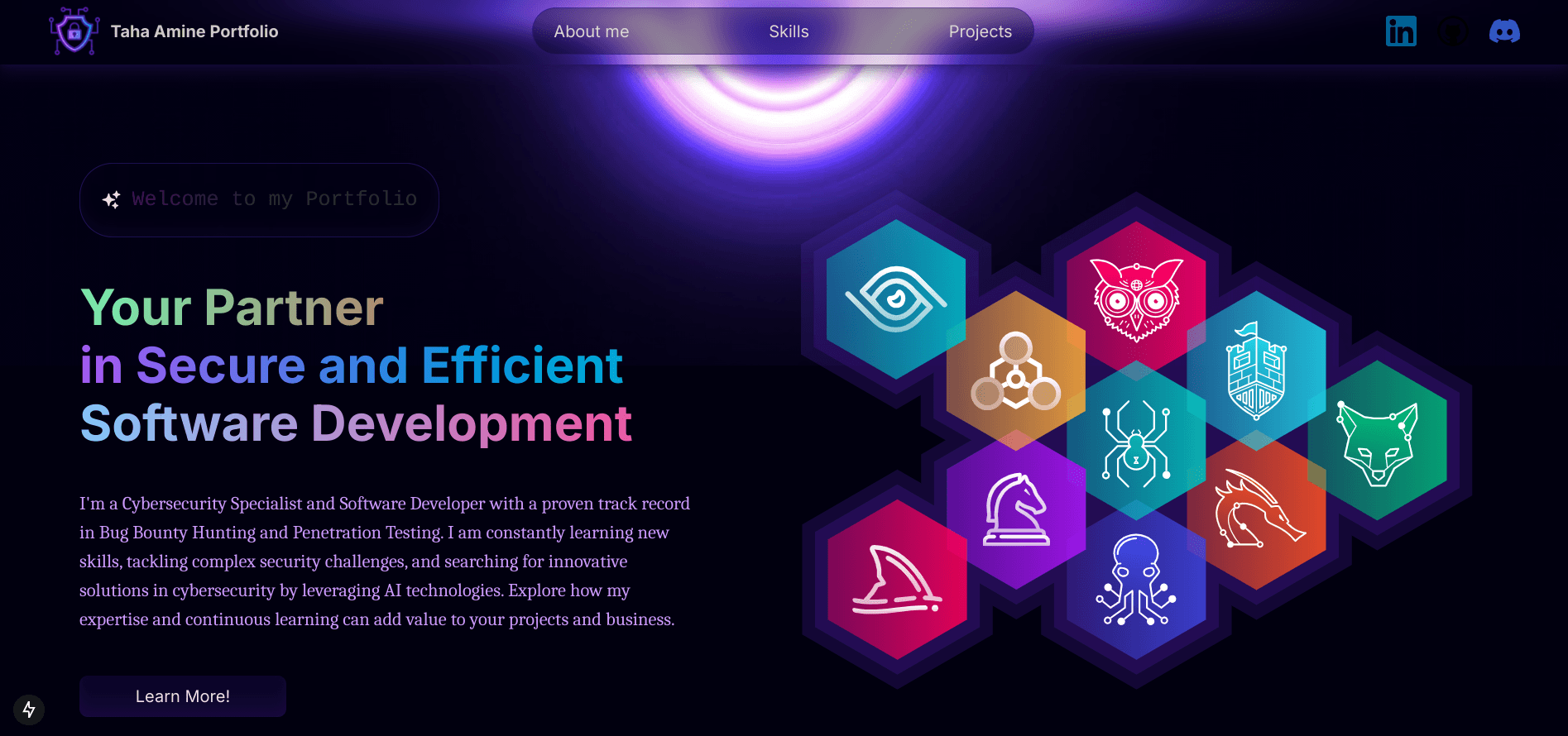 Modern website Project